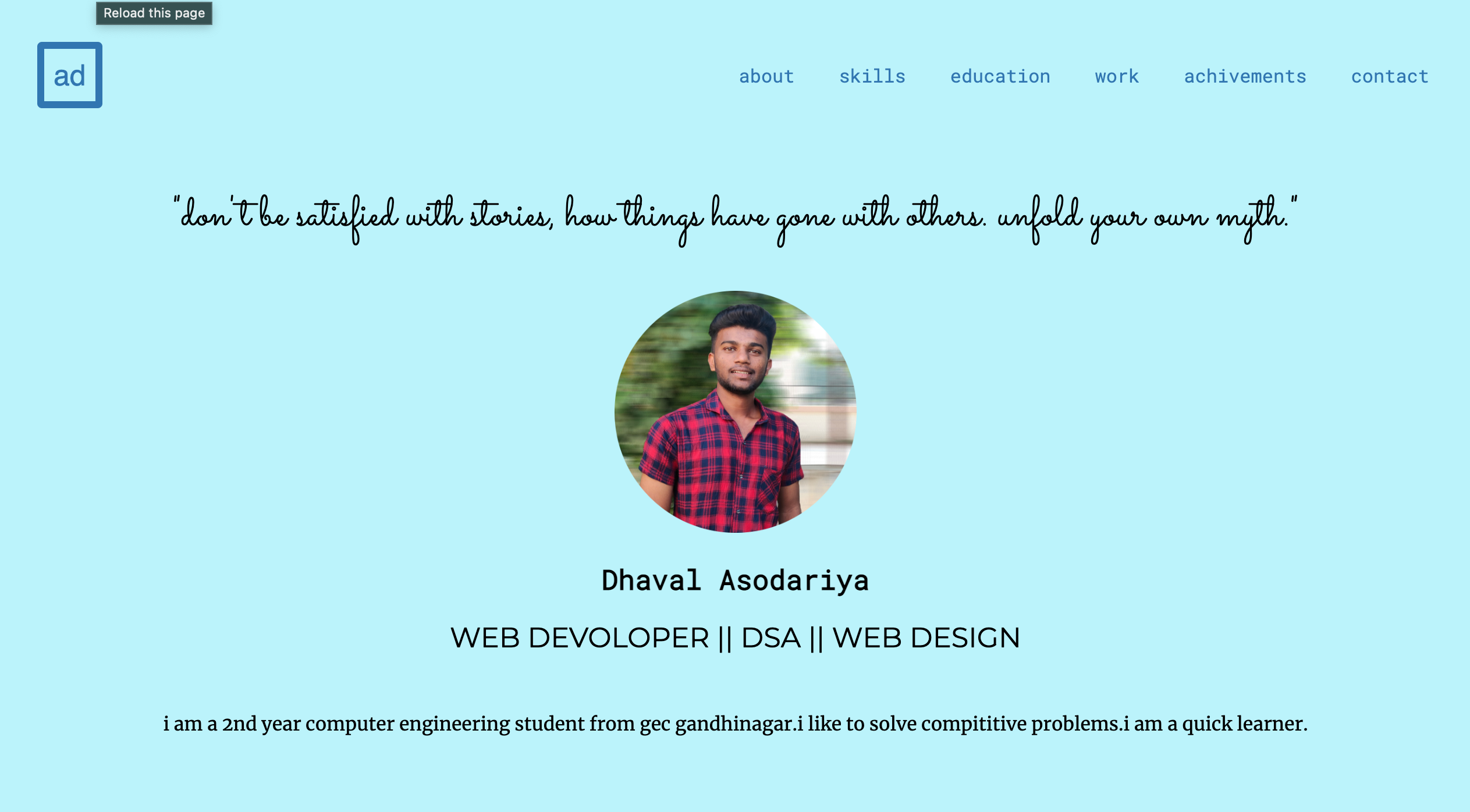 my portfolio